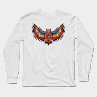 Futuristic Owl Long Sleeve T-Shirt